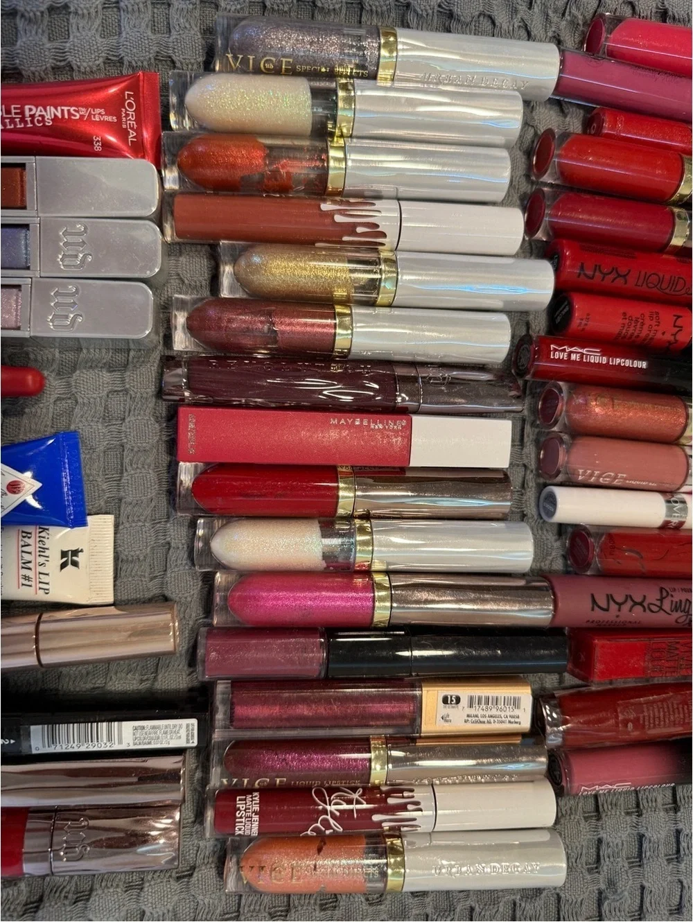 Urban Decay Assorted Lip Gloss, Balm and long wear - lot of 43!!!